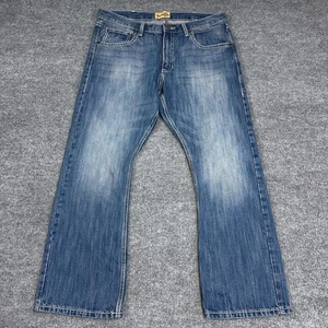 Wrangler 20x Jeans Uomo 38x30 Blu Stile Denim 42 Stivali Vintage Taglio Western Lavoro - Foto 1 di 12