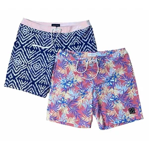 American Eagle Mens Swim Trunks Board Shorts Drawstring Pockets Size XL Lot of 2 - Picture 1 of 22