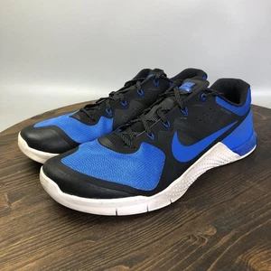 Nike Metcon 2 Schuhe Herren Größe 14 Schwarz Blau Training CrossFit Fitnessstudio 844653-033 - Bild 1 von 10