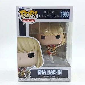 Funko Pop! Cha Hae-In 1983 Solo Leveling Anime Vinyl Figure Waifu Toy Merch - Picture 1 of 4