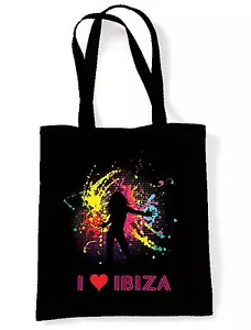 I LOVE IBIZA SCHULTER \ STRANDTASCHE - Space Pacha Clubbing Amnesia Eden - Bild 1 von 1