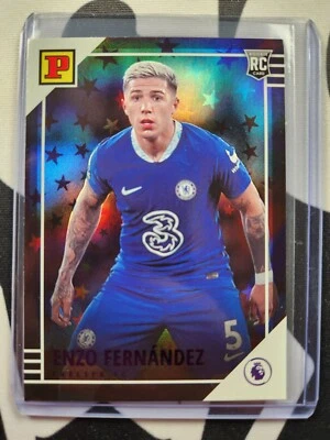2022-23 Panini Chronicles Enzo Fernandez RC #48 Purple Astro Parallel CHELSEA - Image 1 of 2