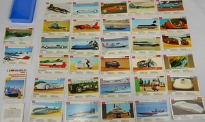 Hemma Deutschland 32 Geschwindigkeitsweltrekorde Vintage 70er Jahre Quartett Trading Play Card - Bild 1 von 8
