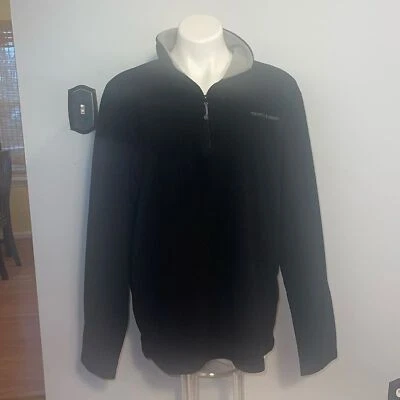 Vineyard Vines Hombre Polar Cuarto Cremallera Jersey Sudadera. Talla grande. Foto 1 de 4
