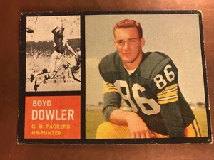 Boyd Dowler 1962 Topps #71 gently dinged corners,slightly off center, ex - Picture 1 of 4