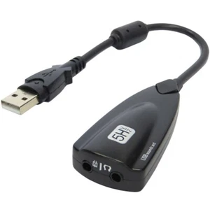 keepdrum USB-HA Soundkarte USB-Audio Adapter für Headsets - Bild 1 von 3