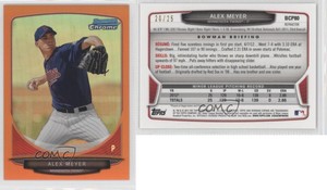 2013 Bowman Prospects Chrome Orange Refractor /25 Alex Meyer #BCP80