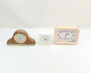 Clock Alarm Quartz Pearl Huida Decorative Clocks Decor For Parts Not Working - Picture 1 of 24