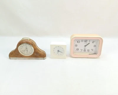 Clock Alarm Quartz Pearl Huida Decorative Clocks Decor For Parts Not Working - Image 1 of 4