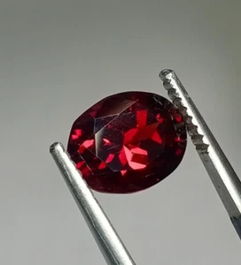 3.0 Carat Natural Cut Red Garnet Top Luster Loose Gemstone From Pakistan - Picture 1 of 17