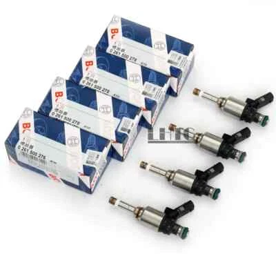 Bosch 4x Fuel Injectors Jet Genuine For Audi A4 A5 A6 C7 Q5 TT CAE CDN 2.0TFSI - Image 1 of 4