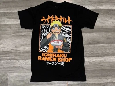 NARUTO SHIPPUDEN COLLECTIONS mens size Small short sleeve t shirt ramen shop - Image 1 of 4
