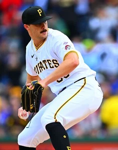 8x10 Photo PAUL SKENES Pittsburgh Pirates MLB Rookie Of The Year LSU Champion - Picture 1 of 1
