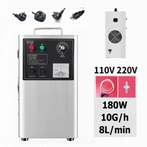 10g/H Ozone Generator 180W Ozonizer Sterilizer Water Food Vegetable Air Purifier - Picture 1 of 12