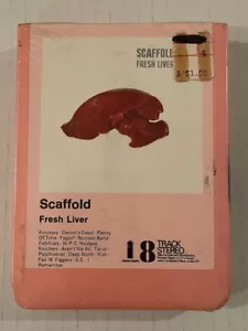 THE SCAFFOLD Fresh Liver 1973 UK Island SEALED 8-TRACK TAPE MIKE MCGEAR Beatles - Picture 1 of 5