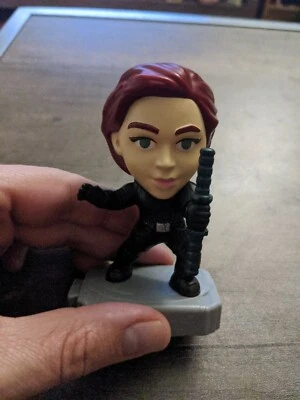 McDonalds Happy Meal 2019 Marvel Avengers Black Widow Toy  Foto 1 de 4