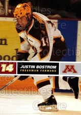 2005-06 Minnesota Golden Gophers #4 Justin Bostrom