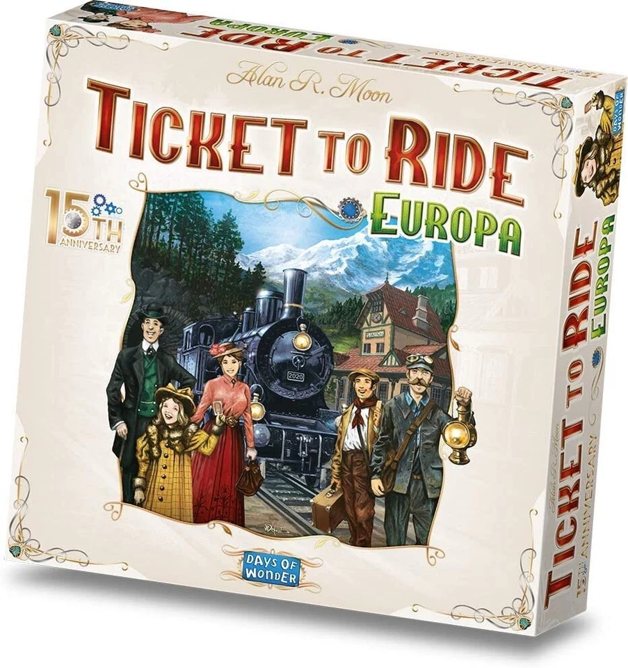 Ticket to Ride Europa 15° Anniversary - Days of Wonder - Italiano - Sigillato - Imagen 1 de 1