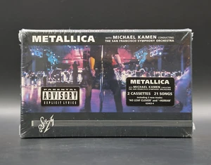 SEALED, Metallica - S&M, 2 x Audio Cassette, 1st edition, Hype Sticker, US, 1999 - Picture 1 of 5