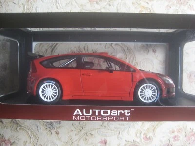 AUTOART 1/18 CITROEN C4 WRC RED VERSION SEALED BODY - Image 1 of 4