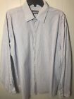 Unlisted by Kenneth Cole Shirt Mens 17 34-35 long sleeve button up
