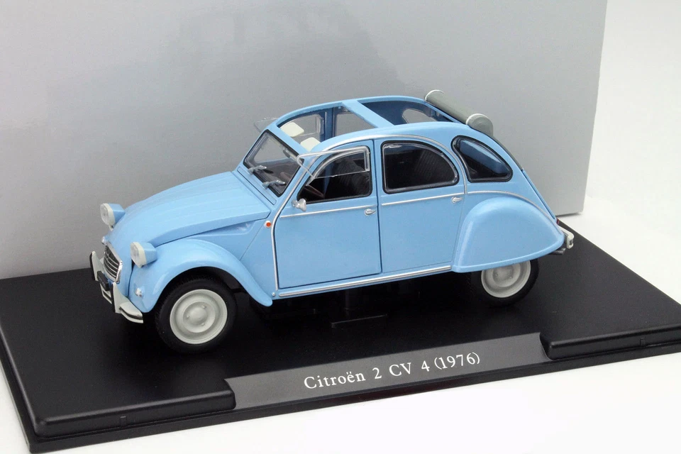 Die Cast Citroen 2cv4 1976 1:24 Leo Models Auto Vintage Cod.7154102 - Bild 1 von 1