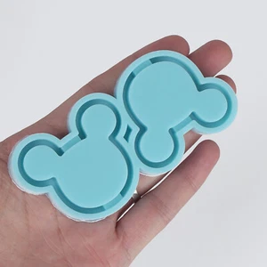 1 Piece Blue Mouse Head Frame Straw Topper Mold Straw Topper Decoration 10342250 - Picture 1 of 2