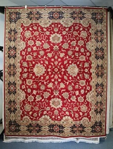8'1" x 9'11" ft. Oushak Hand Knotted Oriental Wool Authentic Area Rug - Picture 1 of 8