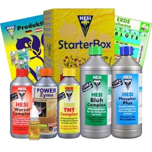 Hesi Starterbox Erde - Starter-Kit Soil Dünger-Set Blüte Wuchs für Erdsubstrate - Bild 1 von 1