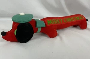 Barett Hund Merry Christmas Wiener Hund Dackel Dashound Herman Pecker & Co Vintage - Bild 1 von 9