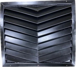 Hood Vent Grill With Louvers for HUMVEE m998 m1045 m1123 m1097 hummer h1 - Picture 1 of 7