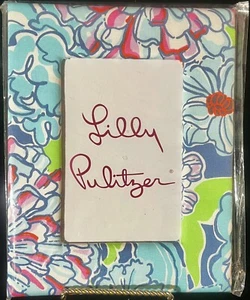 Brand New Lilly Pulitzer Picture Frame Floral 9”X7”-OD/5.75”x3.75”-ID - Dalias - Picture 1 of 5