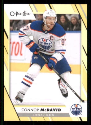 2023-24 O-Pee-Chee Yellow #1 Connor McDavid - Image 1 of 2