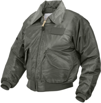 Chaqueta de Vuelo Rothco Fuerza Aérea CWU-45P Voladores Tácticos Pilotos Estilo Abrigo Bombardero Foto 1 de 2