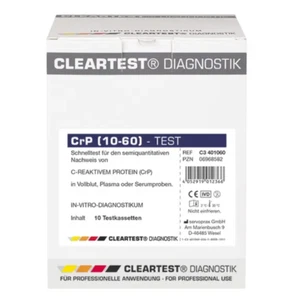 CLEARTEST CRP (10/30) Entzündungsparameter Schnelltest - Bild 1 von 2