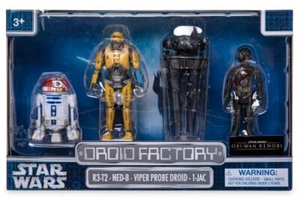 Juego de figuras Obi-Wan Kenobi del Parque Disney Star Wars Droid Factory 2022 Galaxy's Edge - Imagen 1 de 3