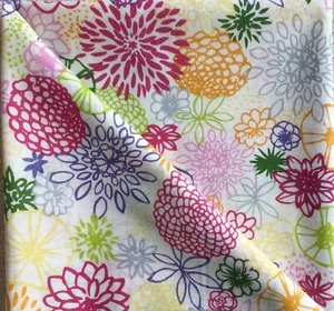 50cm x 150cm Wide IKEA Renate Flora Floral Lightweight cotton fabric new Flowers - Picture 1 of 8
