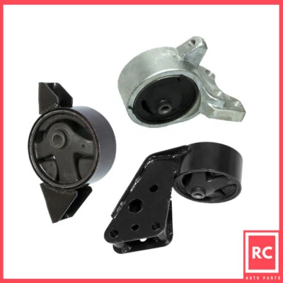Juego de 3 piezas de montaje de motor y transmisión para Nissan Sentra/200SX/NX 1,6 L transmisión automática Foto 1 de 4
