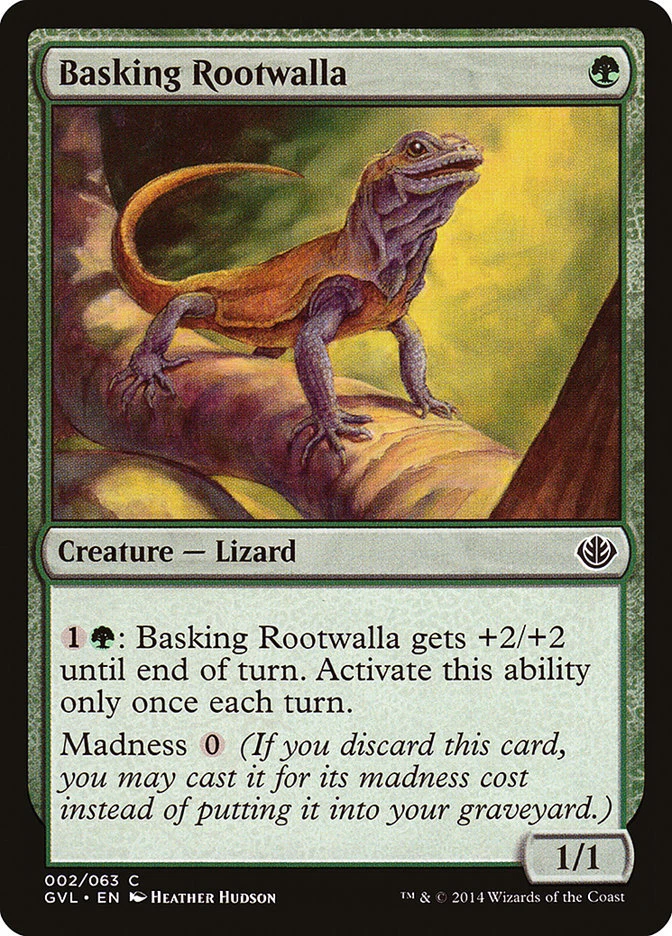 1x Basking Rootwalla - NM/LP - Various Duel Decks/Misc SPARROW MAGIC - Image 1 of 1