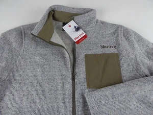 Marmot Midweight Gilcrest Wool Blend Performance Sweater Jacket #42650 NWT $135 - Picture 1 of 9