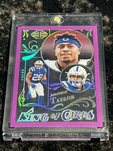 2022 Illusions King of Cards Jonathan Taylor 1/1 TRUE ONE OF ONE!!!!