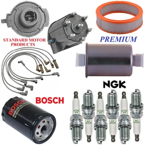 Tune Up Kit Filters Cap Wire Spark Plugs For GMC S15 JIMMY V6 4.3L 1988-1991 - Picture 1 of 1