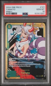 OP01-121-Yamato SEC One Piece Card PRB-01 THE BEST English PSA 10 GEM MINT - Picture 1 of 3