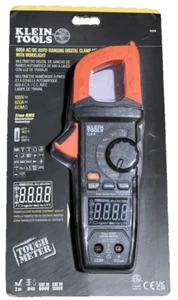 Pinza amperimétrica digital de rango automático KLEIN TOOLS CL810 AC/DC 600A totalmente nueva - Imagen 1 de 2
