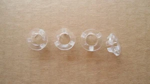 4 VINTAGE DOOR LOCK KNOB NOS GROMMETS! FITS ALL FORDS & MERCURY CARS/TRUCK/WAGON - Picture 1 of 1