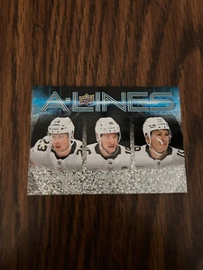 2023-24 UPPER DECK - A LINES SPARKLE FLORIDA PANTHERS - BARKOV/TKACHUK/VERHAEGUE - Picture 1 of 1
