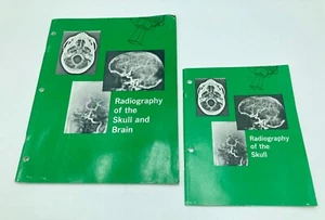Two Booklets Radiography of the Skull and Brain - 1968 and 1970 Du Pont - Foto 1 di 7