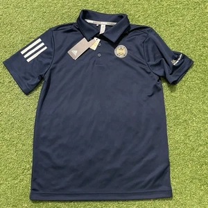 Adidas Kids Polo Youth Large L PGA National Golf Club South Florida NWT UPF 50 - Picture 1 of 10