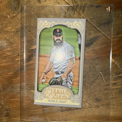 2012 Topps Gypsy Queen - Mini Straight Cut #26 Brian Wilson - Image 1 of 2