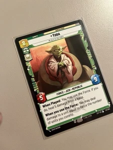 Star Wars Unlimited LOF 101 Yoda My Ally Is The Force - Imagen 1 de 1